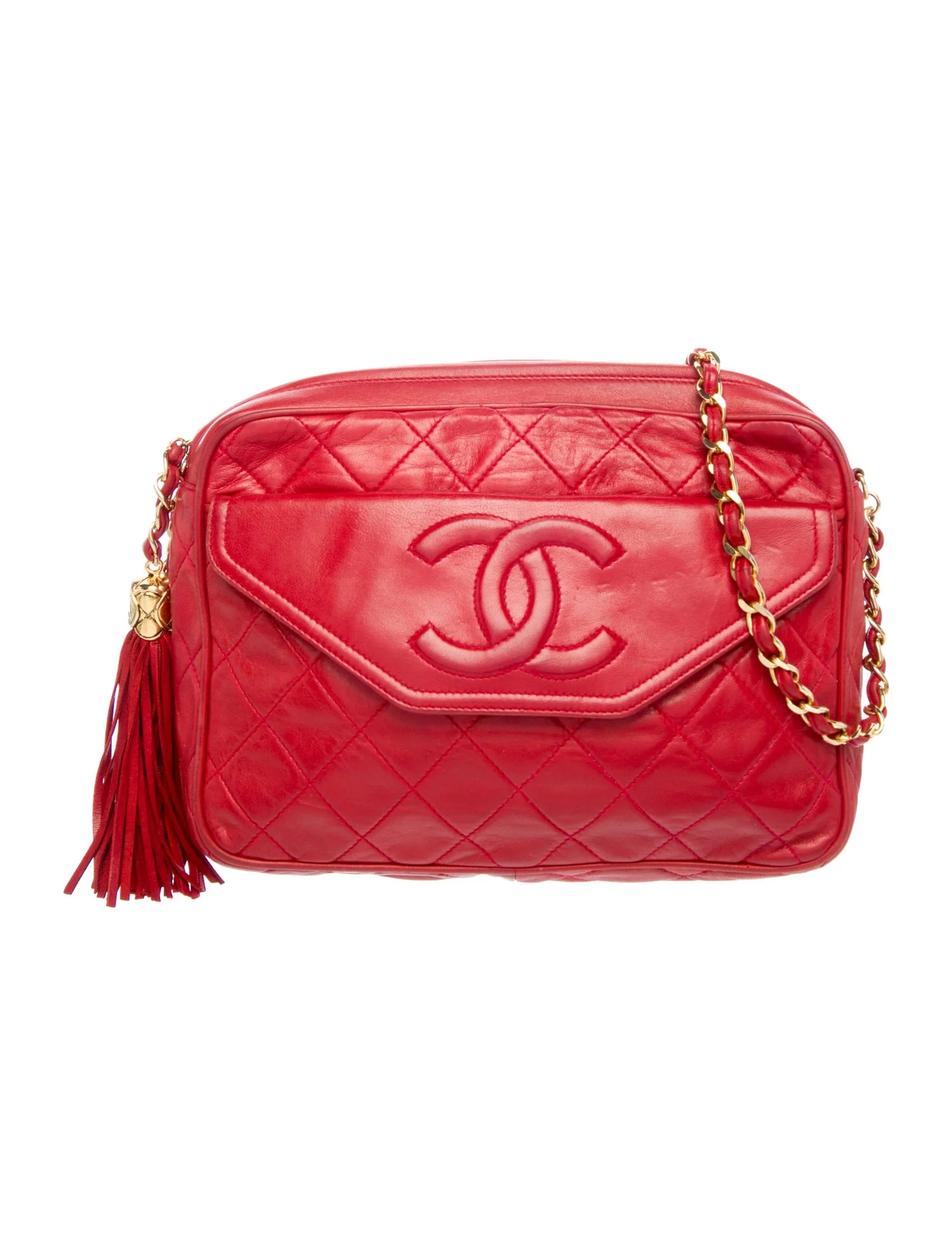 Vintage CC Camera Bag | The RealReal