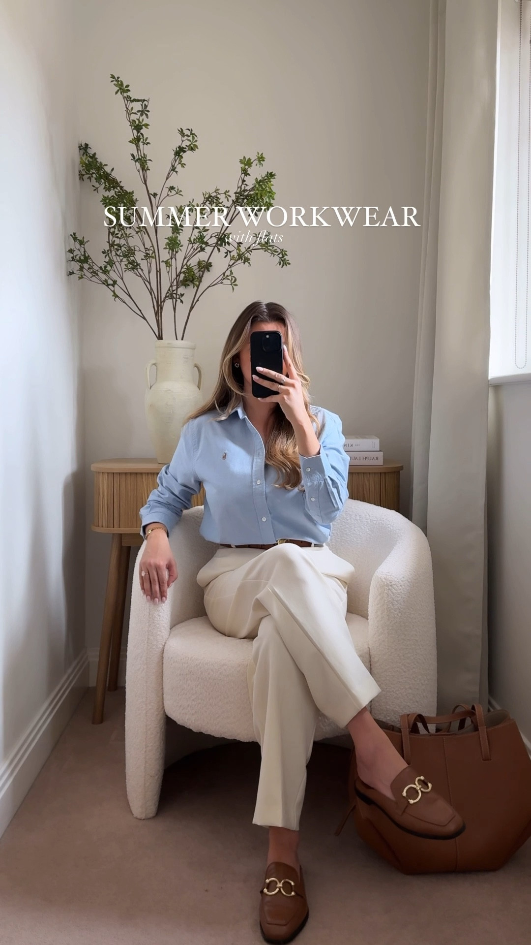 Summer workwear with flats 🌞 

#LTKworkwear #LTKuk #LTKsummer