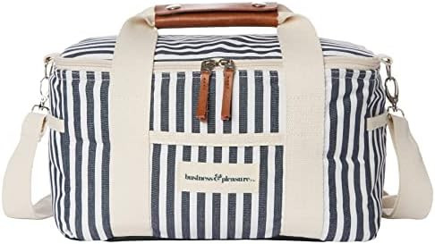 Business & Pleasure Co. Premium Cooler Bag - 14L Vintage Lunch Bag for Beach Days & Picnics - Ins... | Amazon (US)