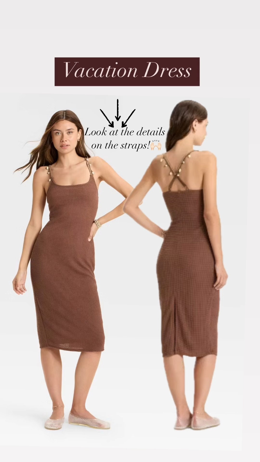 This beautiful dress would be perfect for vacation! The waffle knit material looks very comfortable! 40% off through a Memorial Day!🤎🐚 

Summer Dresses//Vacation Dresses//Vacation Outfit Ideas



#LTKSaleAlert #LTKFindsUnder50 #LTKStyleTip