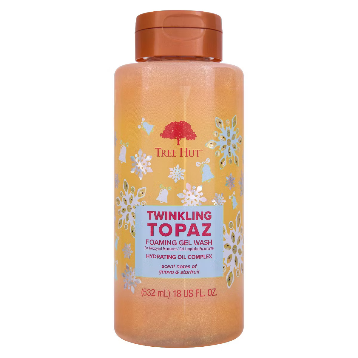 Tree Hut Twinkling Topaz Exclusive Foaming Gel Body Wash -  18  fl oz | Target