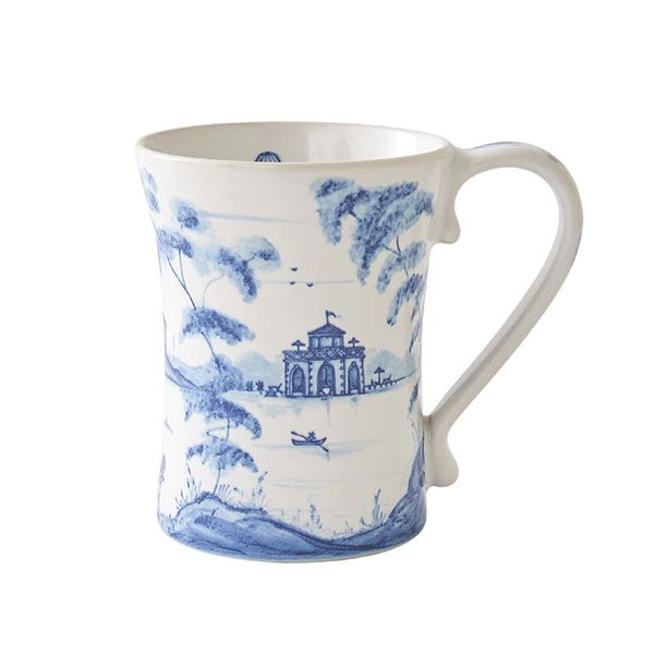 Country Estate Delft Blue Mug | Caitlin Wilson Design