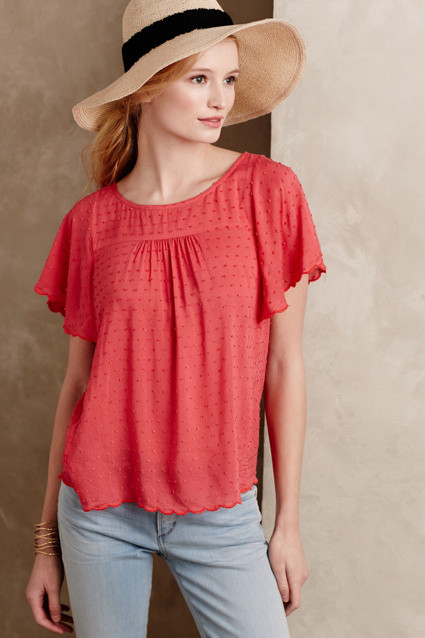 Keme Dotted Tee | Anthropologie (US)