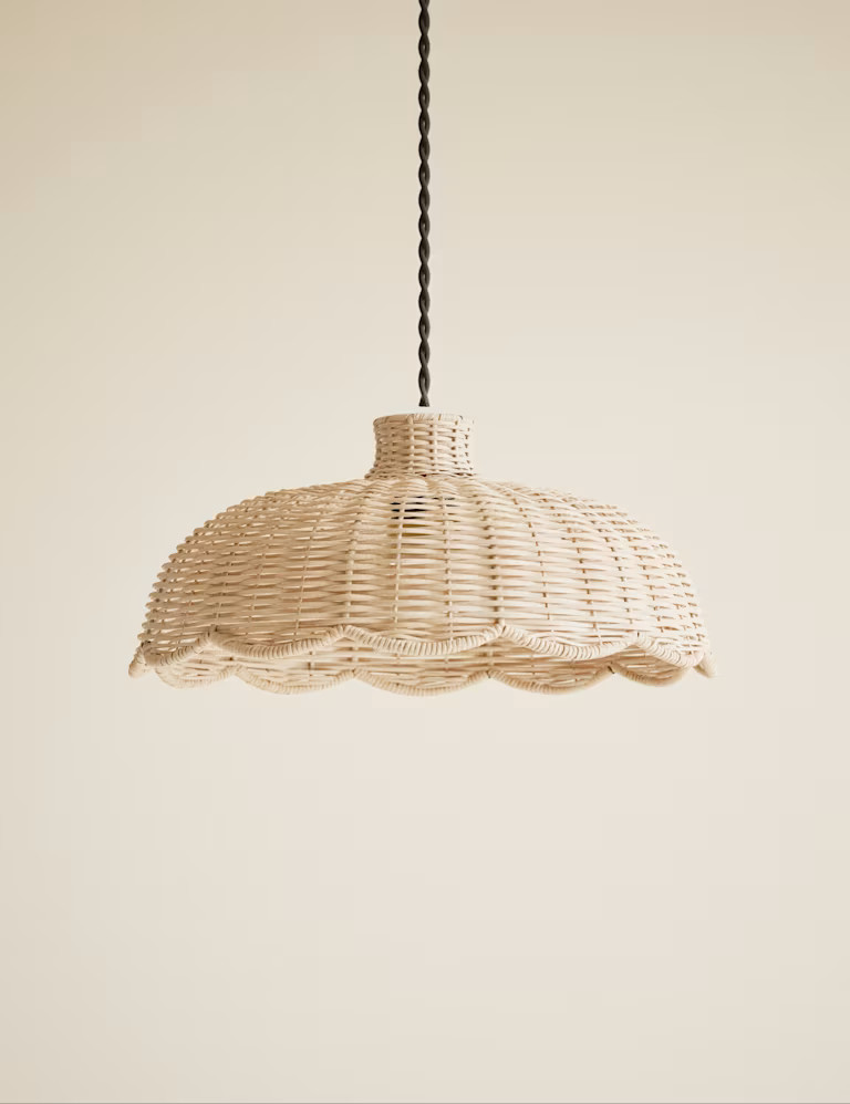 Scallop Rattan Shade | Marks & Spencer (UK)
