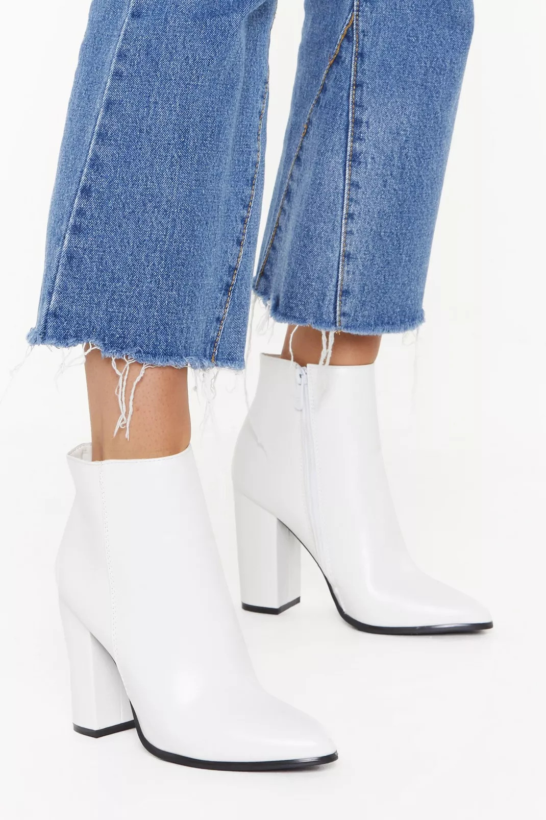 Pointed Toe Heeled Ankle Boots | Nasty Gal (US)