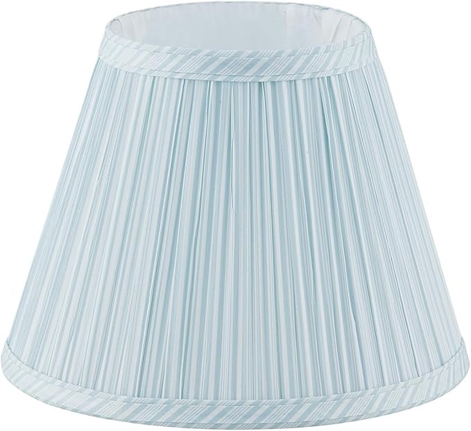 Uno Lamp Shade,Drum Pleated Lamp Shade 5" Top x 9" Bottom x 7" Slant Height,Barrel Small Replacem... | Amazon (US)