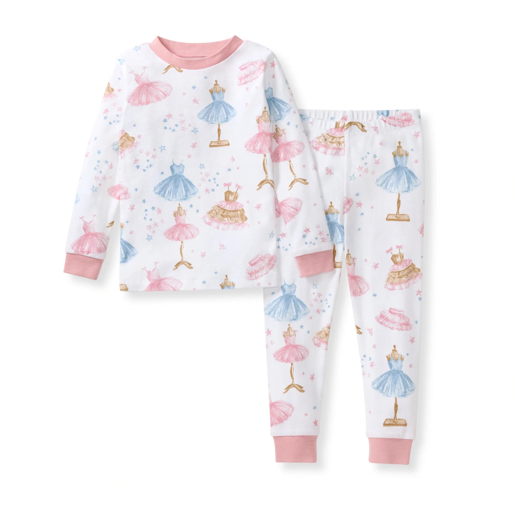 Let's Play Dress Up Organic Cotton Two-Piece Pajamas | Burt's Bees Baby