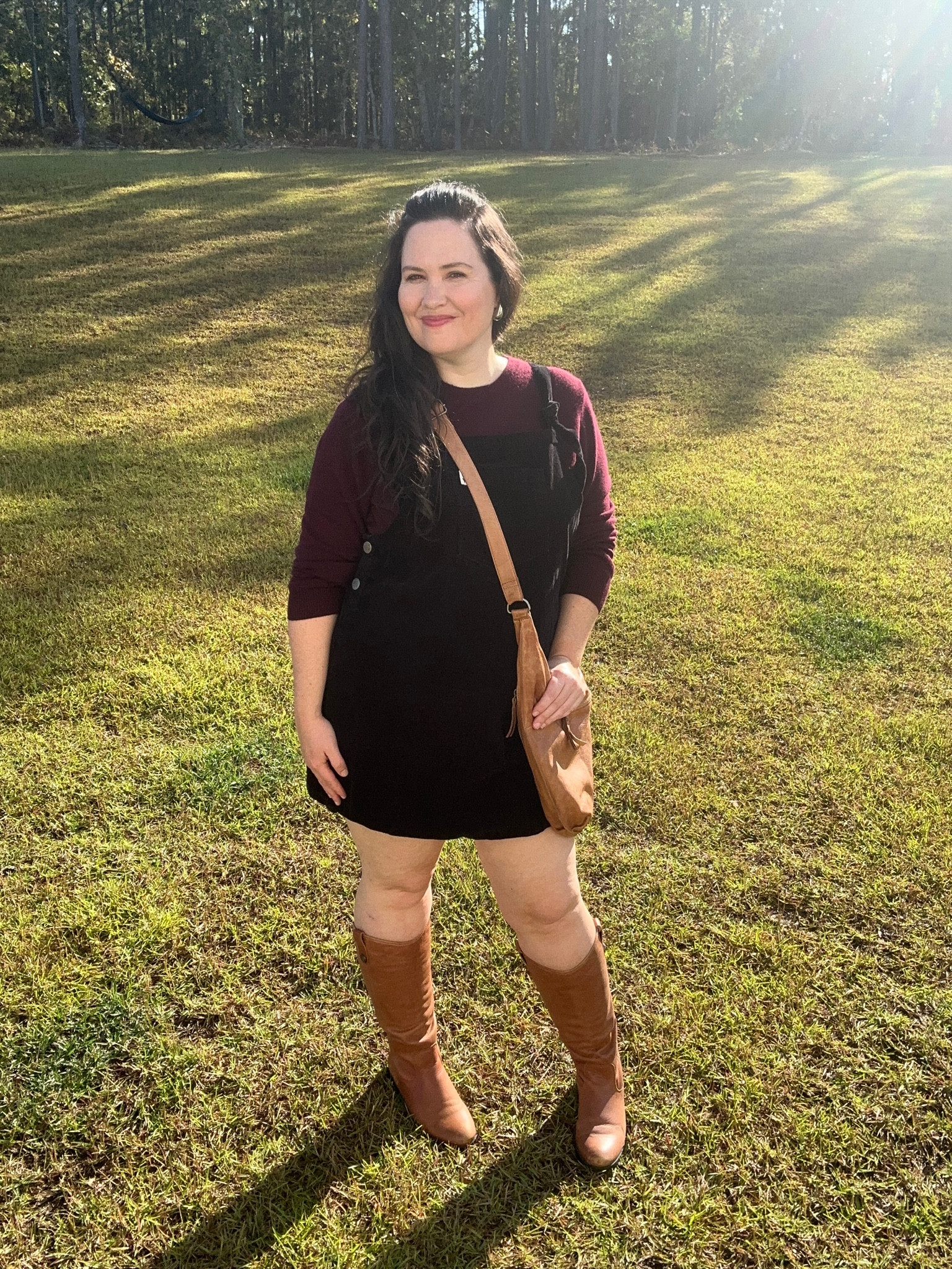 Throwback pic because I'm really missing the green grass! (I guess now that we've had our one snow day of the decade I'm craving spring!). 

Super excited to do some unboxings coming up next week and one of the items is a brand new LATICO TOTE that I was lucky enough to win in an Instagram giveaway! Latico Leather is sooo lovely and I'm thrilled to have a bigger bag for work. In this pic, I'm wearing the Jackson bag, it's super soft leather, easy to organize, and lays beautifully as a crossbody! 
Boots were thrifted, jumper was thrifted, and I'm once again wearing my cashmere from Quince because it's just about as soft and delicious as anything I've ever worn!  

 

#LTKGiftGuide #LTKMidsize #LTKStyleTip