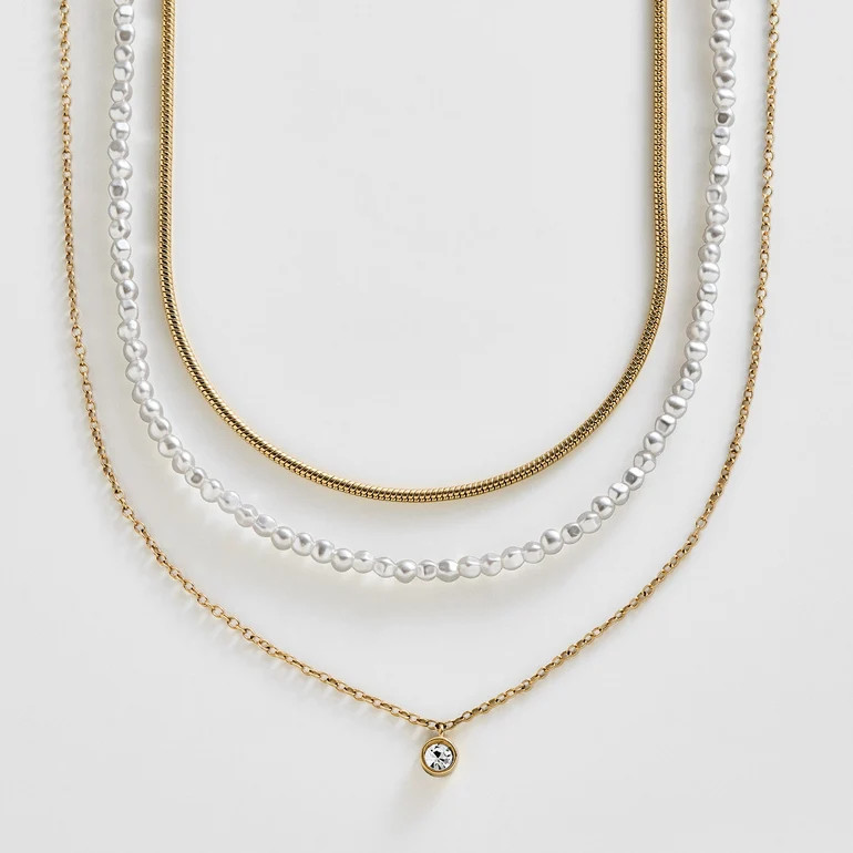 Rue Waterproof Necklace Set - Rue Waterproof Necklace Set | BaubleBar