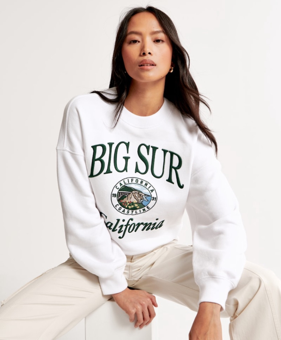 Abercrombie crewneck sweater, fall outfit inspiration 

#LTKFind #LTKSeasonal #LTKBacktoSchool