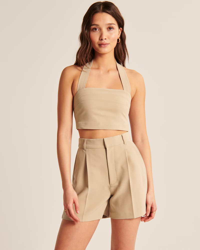 Women's Tailored Shorts | Women's Matching Sets | Abercrombie.com | Abercrombie & Fitch (US)