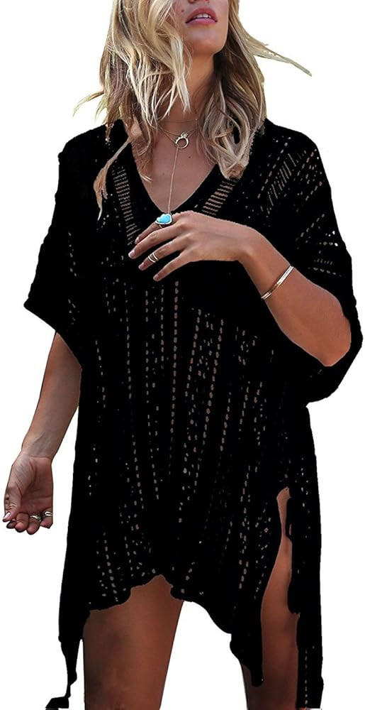 HARHAY Women's Summer Swimsuit Bikini Beach Swimwear Cover up | Amazon (US)