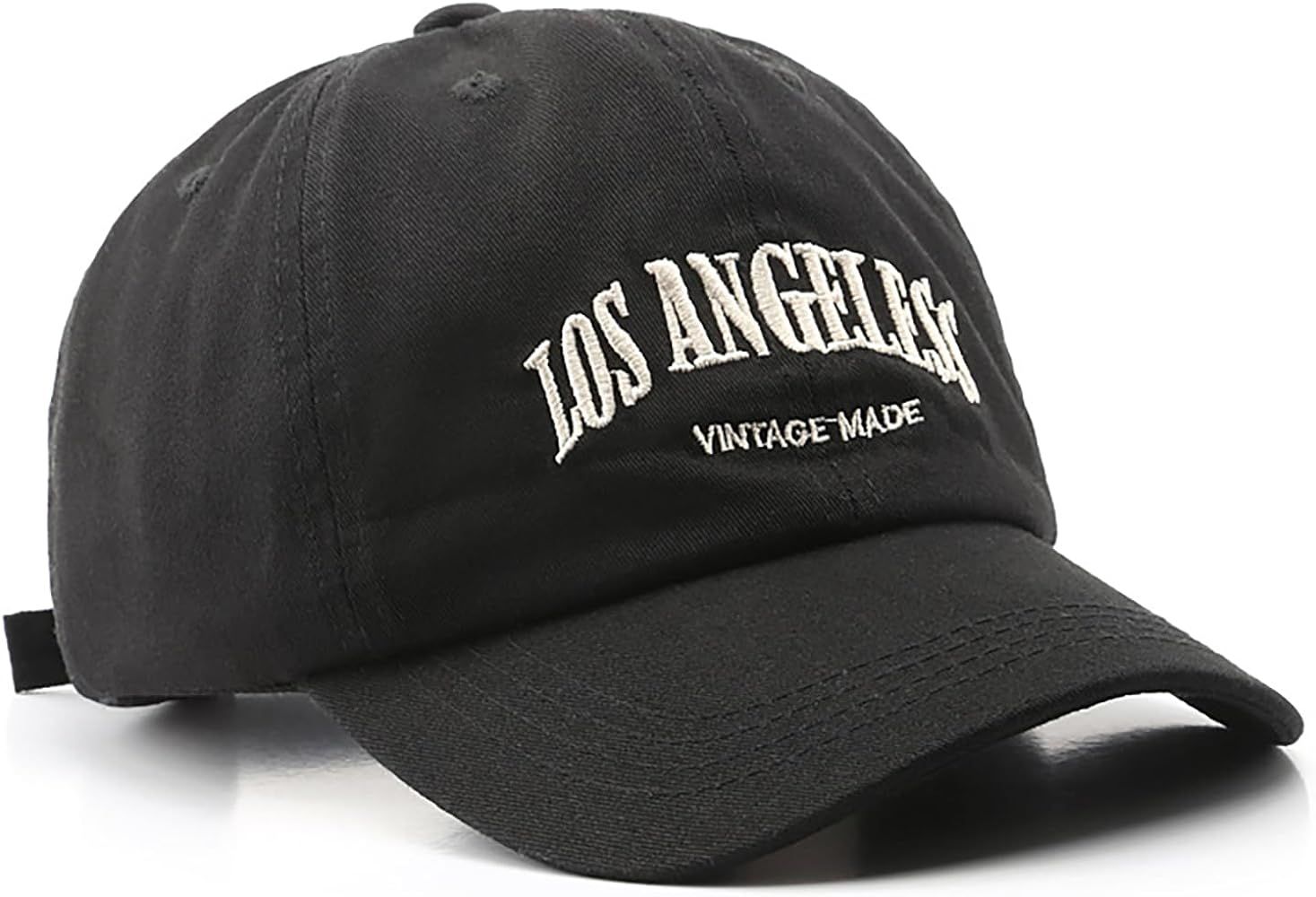 Los Angeles Hat Distressed Vintage Embroidered Basebal Cap for Men and Women | Amazon (US)