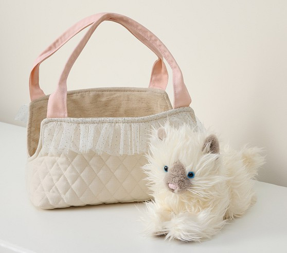 My First Kitty Plush with Purse | Pottery Barn Kids