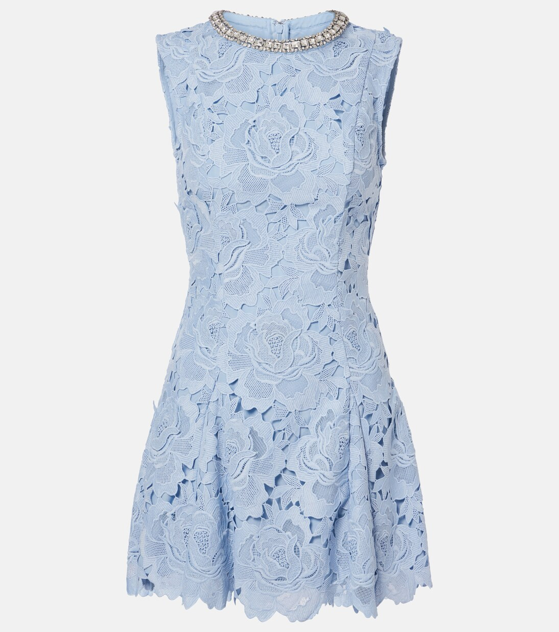 Embellished floral lace minidress | Mytheresa (US/CA)