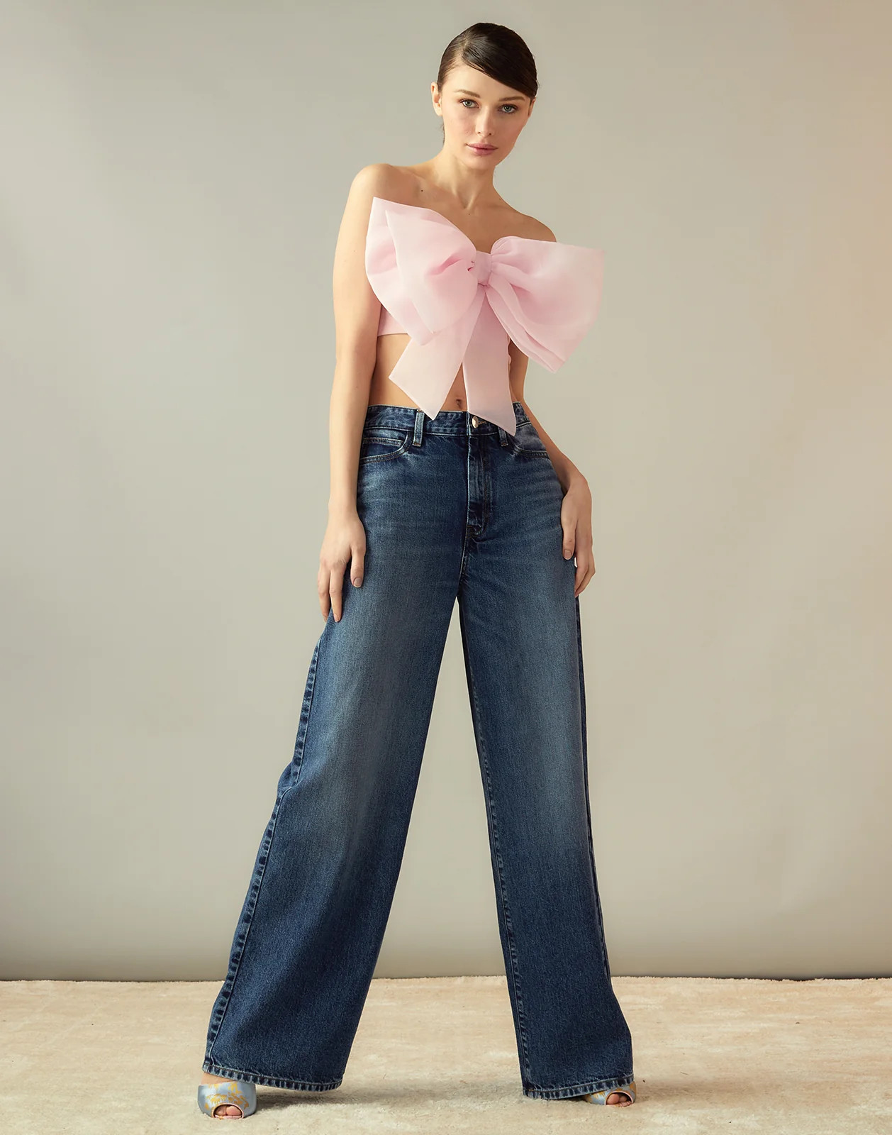 Cupid's Bow Bandeau | Cynthia Rowley