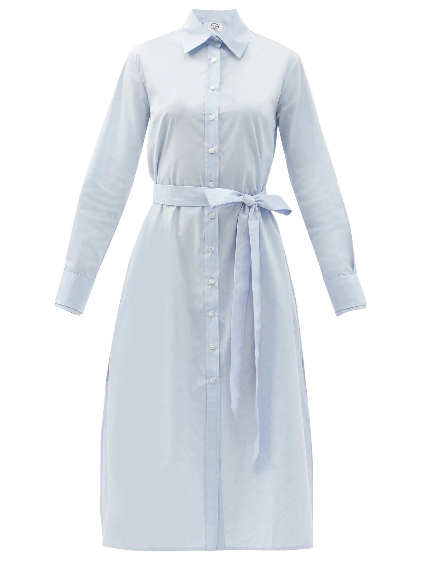 Cotton-poplin midi shirt dress | Evi Grintela | Matches (US)