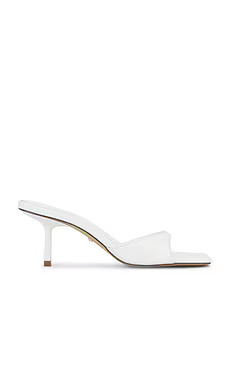 RAYE x Emma Rose Jocey Mule in White Nappa from Revolve.com | Revolve Clothing (Global)