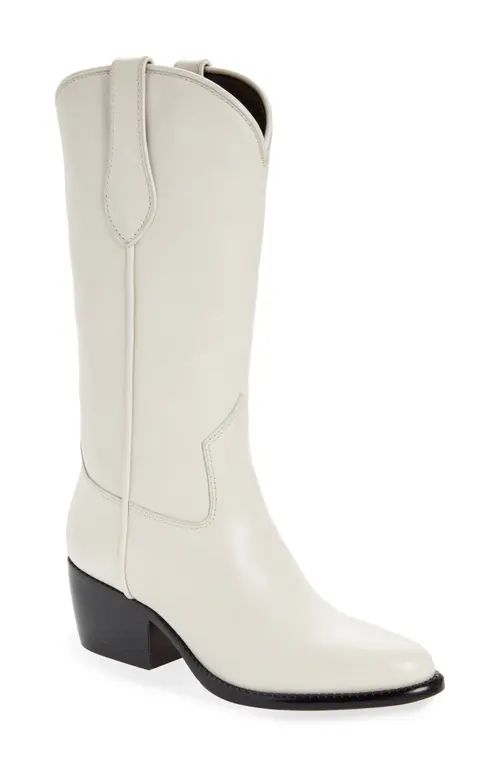 rag & bone Cowboy Boot in Antqwht Leather at Nordstrom, Size 9.5Us | Nordstrom