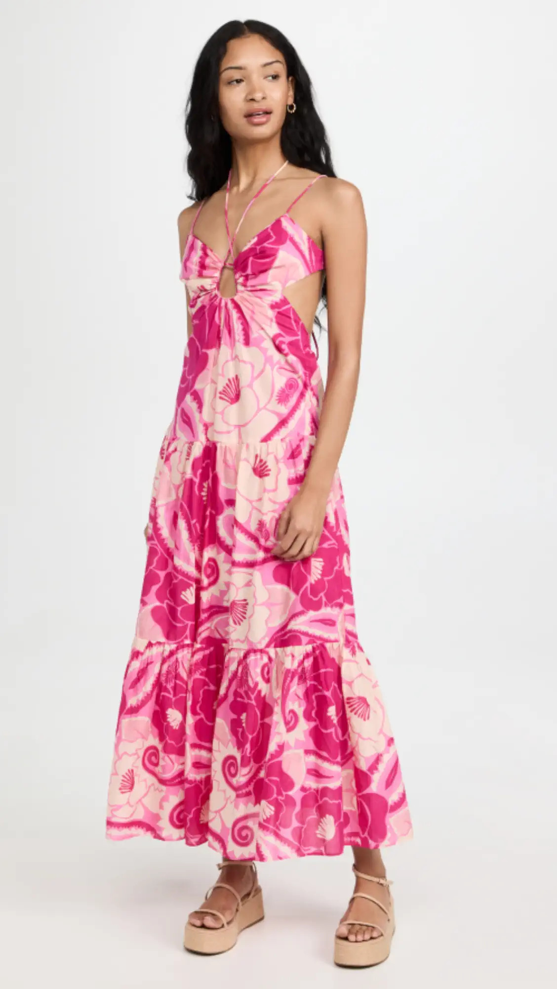 Tropical Groove Pink Maxi Dress | Shopbop