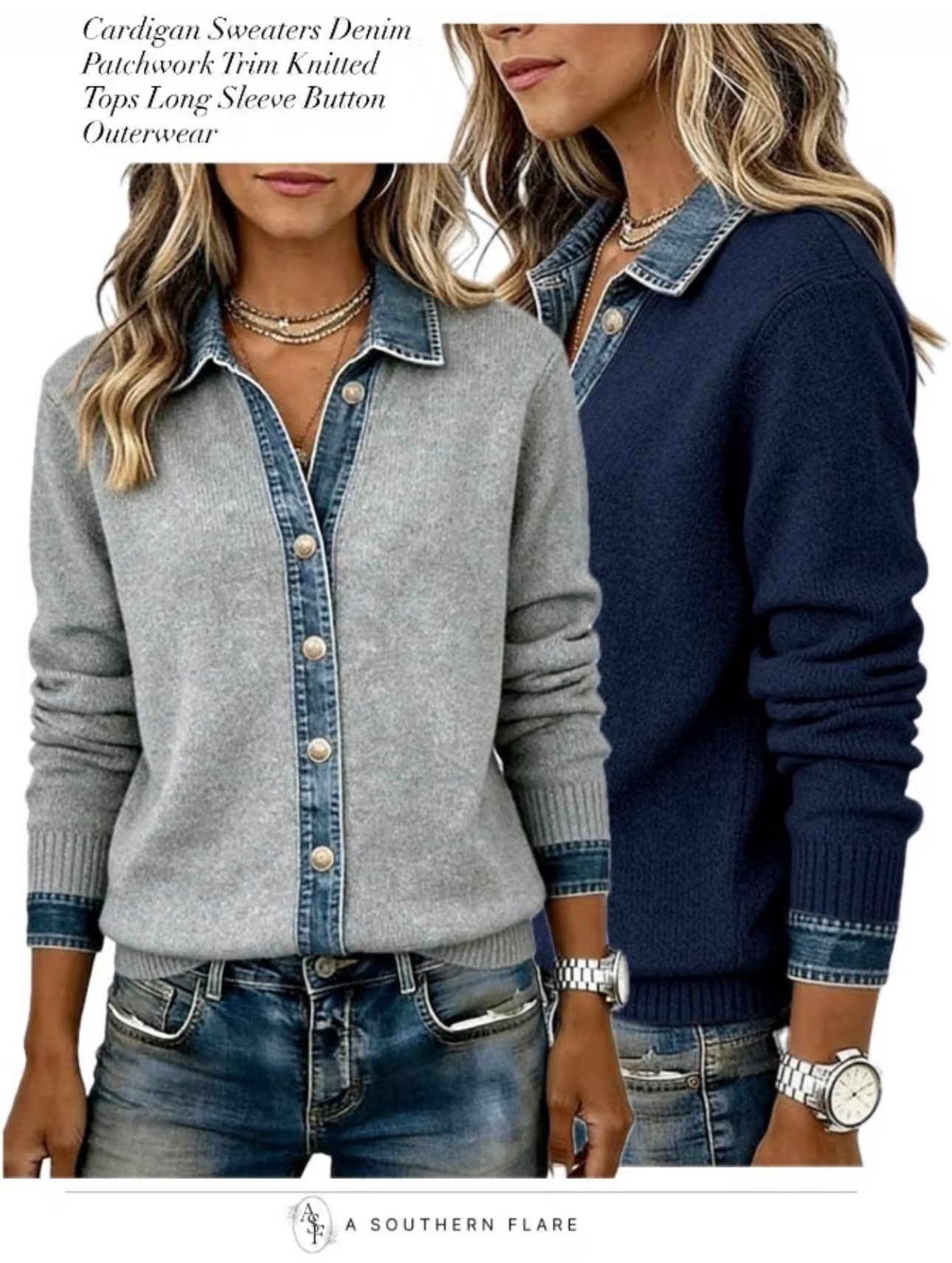 Casual cardigan/ Fall Fashion