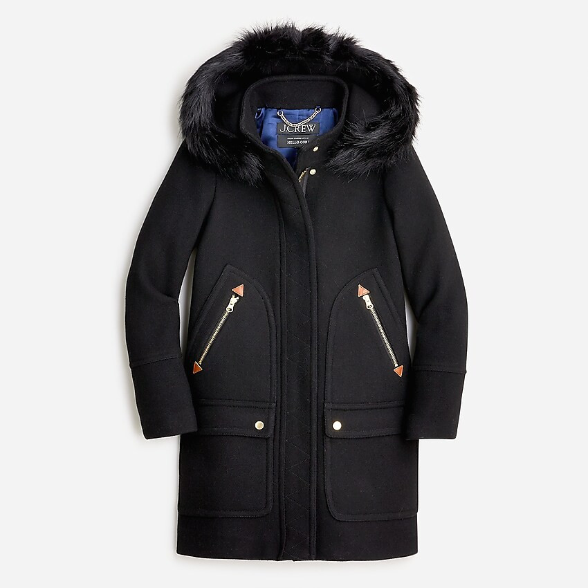 New chateau parka in Italian stadium-cloth wool | J. Crew US