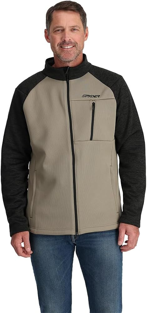 Spyder Men's Encore Fleece Jacket – Full Zip | Amazon (US)