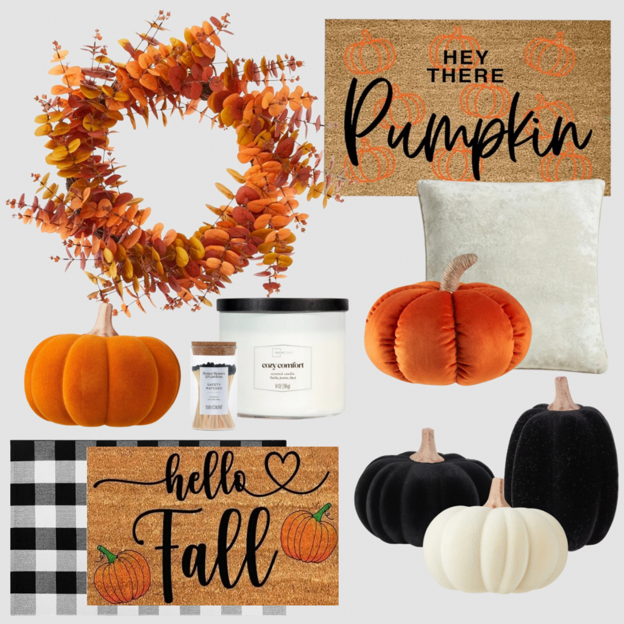 Fall Finds from Walmart! Affordable fall finds, Fall Home Decor, Home Decor, outdoor wreath, Fall wreath, fall porch mat, outdoor mat, pumpkins, throw pillow, fall candles #FallDecor #FallHomeDecor #HomeDecor #seasonaldecor #Autumn

#LTKHome #LTKSeasonal #LTKFallSale