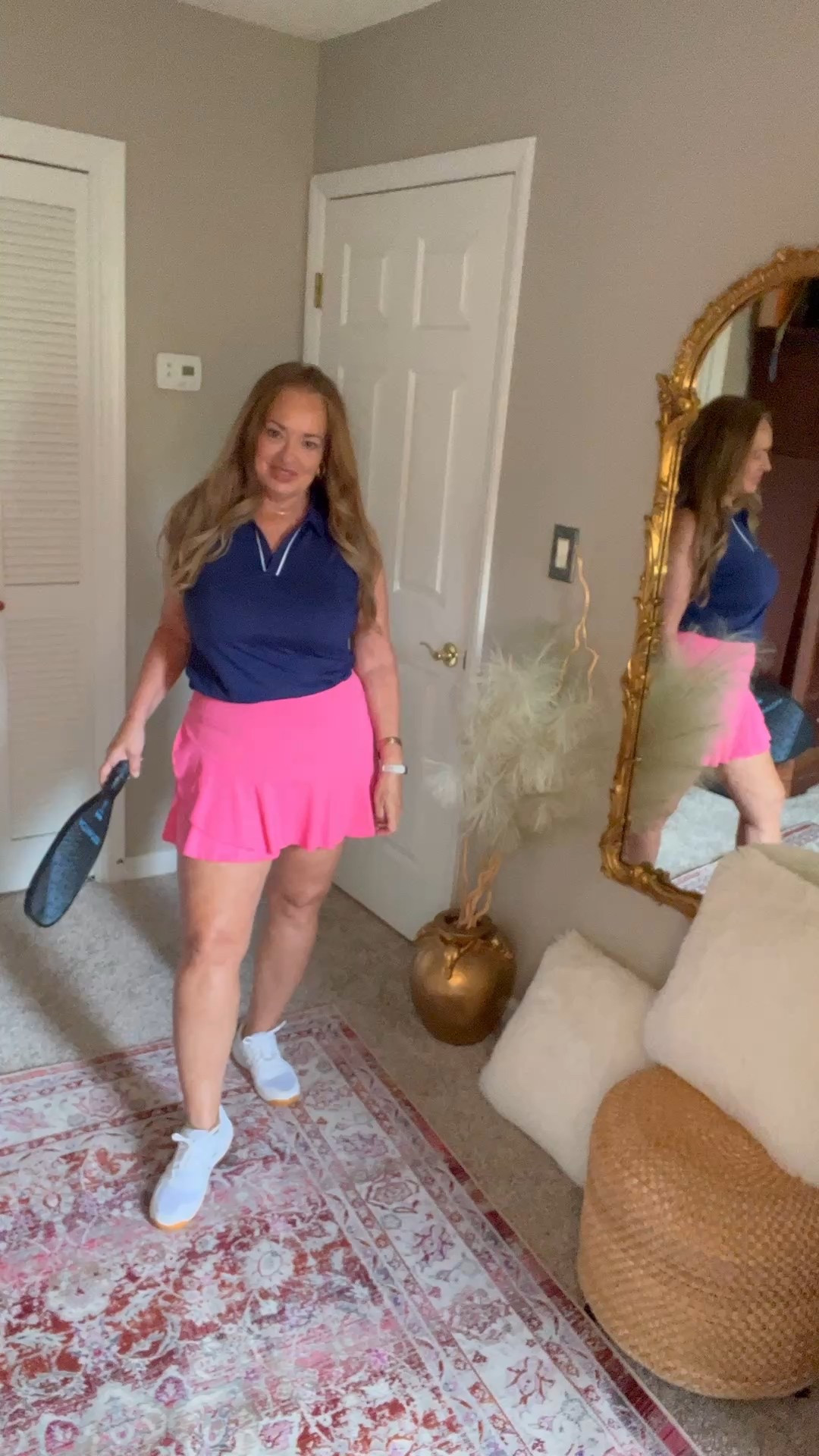 Athletic skirt with ruffles hem.

#LTKActive #LTKSeasonal #LTKTravel