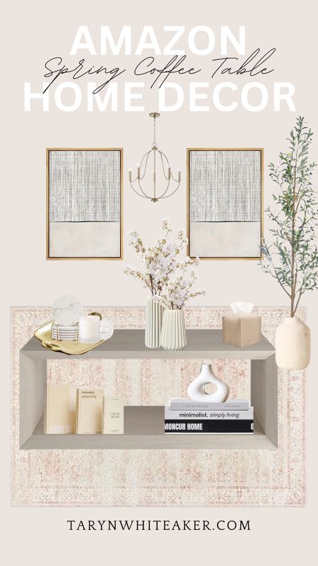 Spring Coffee Table Styling

Amazon home finds  Amazon home  Amazon coffee table  Home decor  Home inspo  Styling tip  How to style  Home styling  Amazon furniture  Amazon room Inspo  spring decor  Spring home decor

#LTKSeasonal #LTKstyletip #LTKhome