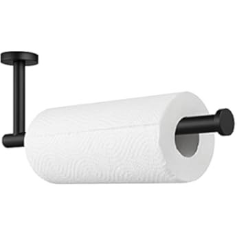 KES Paper Towel Holder Under Cabinet Mount Adhesive Paper Towel Roll Holder for Kitchen No Drilling  | Amazon (US)