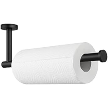 KES Paper Towel Holder Under Cabinet Mount Adhesive Paper Towel Roll Holder for Kitchen No Drilling  | Amazon (US)