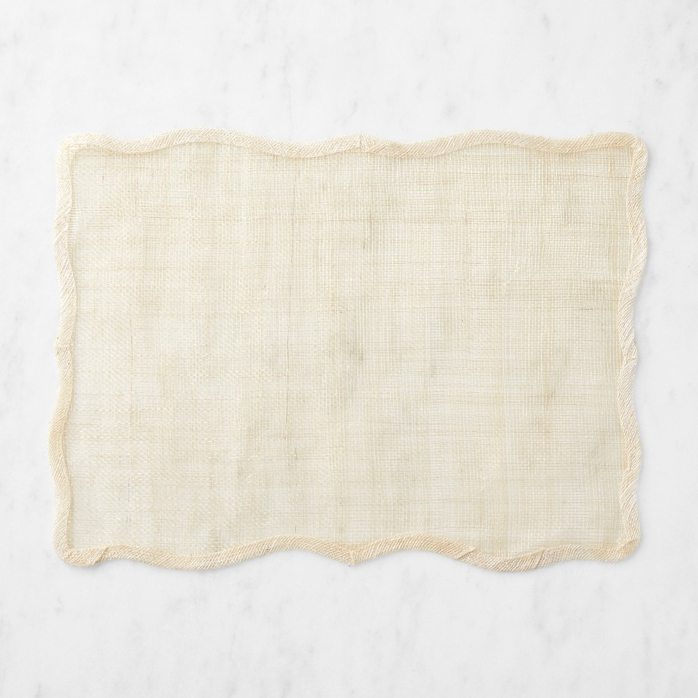 Abaca Rectangular Placemats | Williams-Sonoma