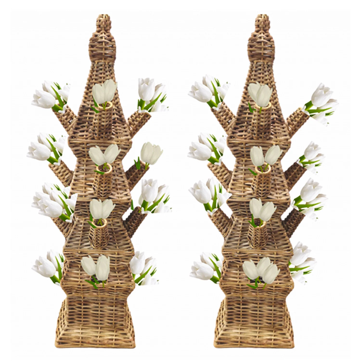 Wicker Tulipiere | Gorgeous Living