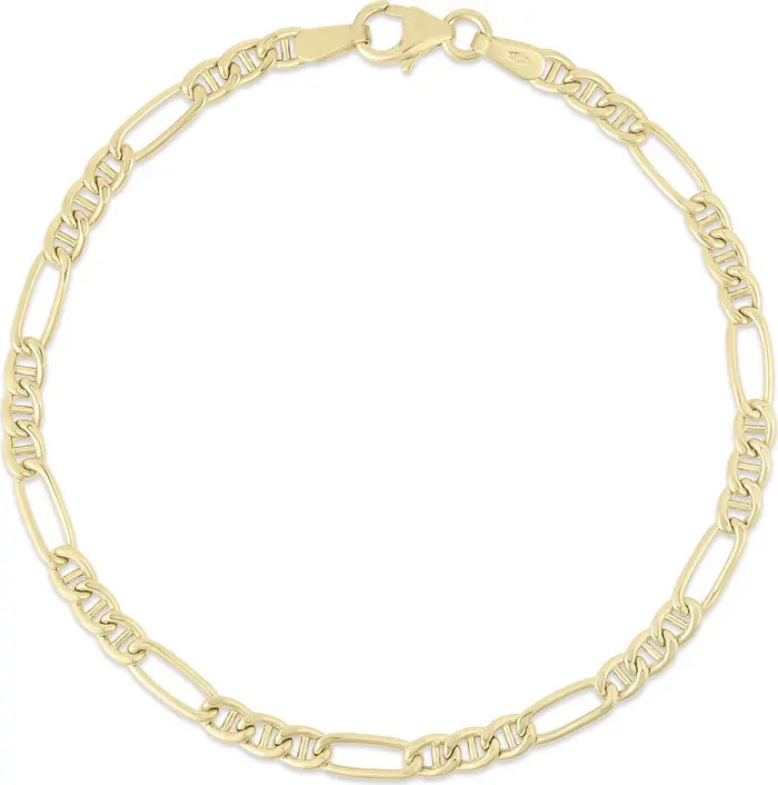 Ember Fine Jewelry 14K Gold Mariner Link Chain Bracelet | Nordstromrack | Nordstrom Rack