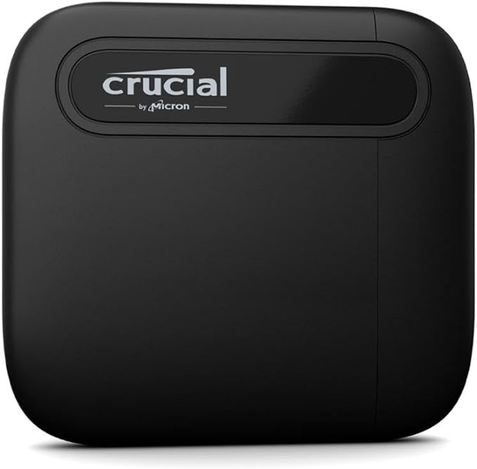 Crucial X6 2TB Portable SSD - Up to 800MB/s - PC and Mac - USB 3.2 USB-C External Solid State Dri... | Amazon (US)