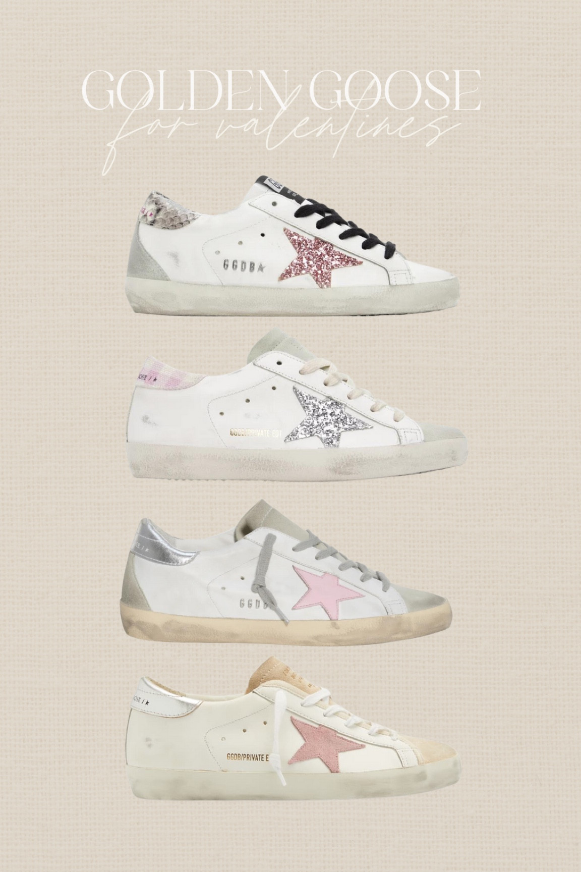 Golden goose sneakers #goldengoose #starsneakers #valentines #giftidea #pinkgoldengoosesplurge 

#LTKstyletip #LTKGiftGuide #LTKshoecrush