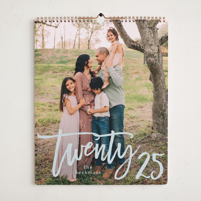 "Big Month" - Customizable Photo Calendars in White by Erin Deegan. | Minted