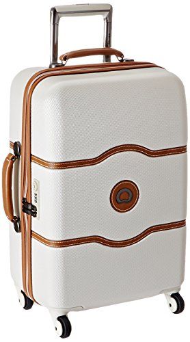 Delsey Luggage Chatelet 21 Inch Carry-On Spinner, Champagne, One Size | Amazon (US)