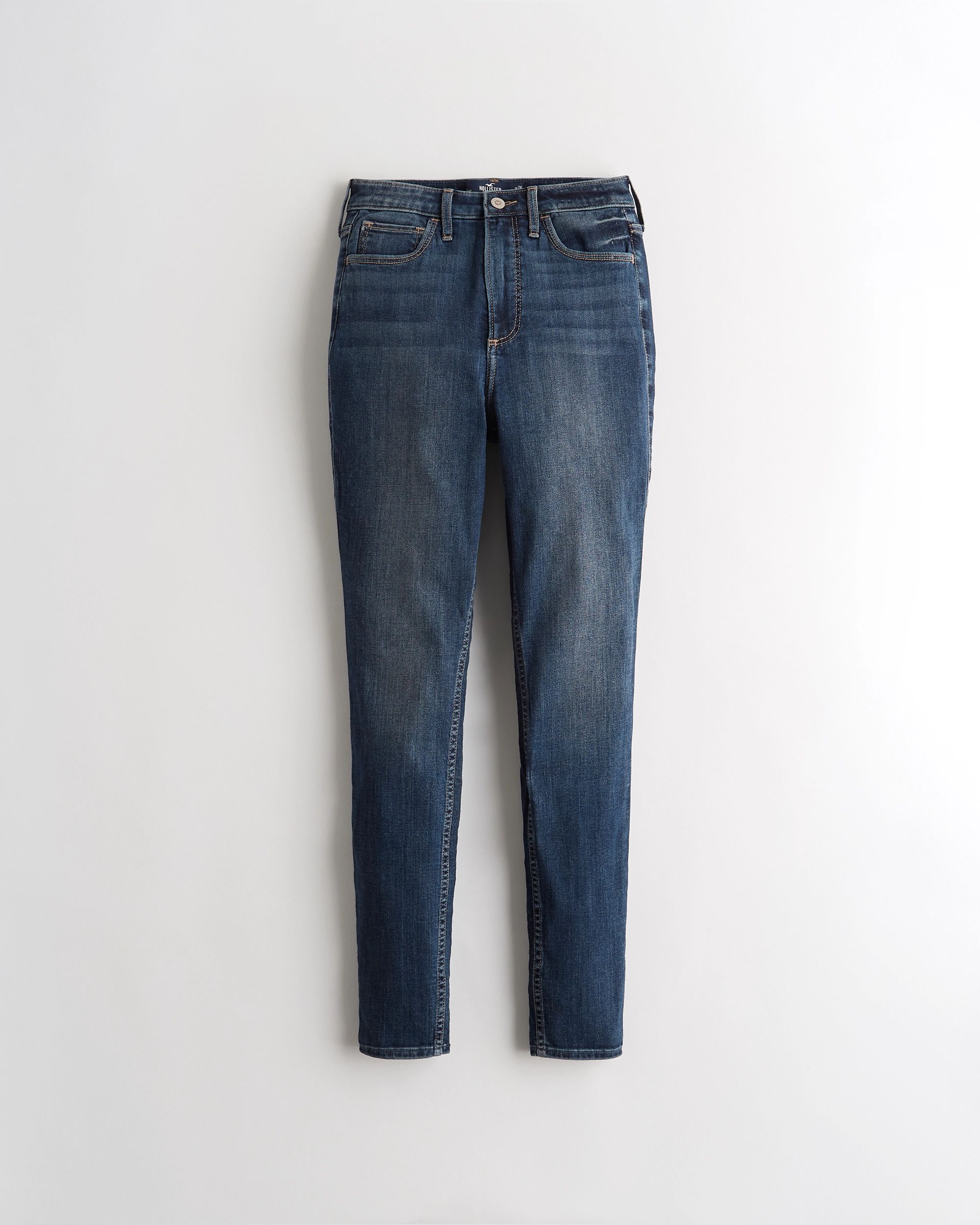 Girls Curvy Ultra High-Rise Super Skinny Jeans from Hollister | Hollister (US)