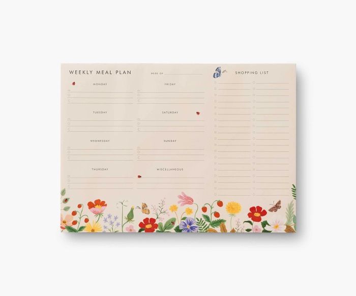 Weekly Meal Planner | Rifle Paper Co.