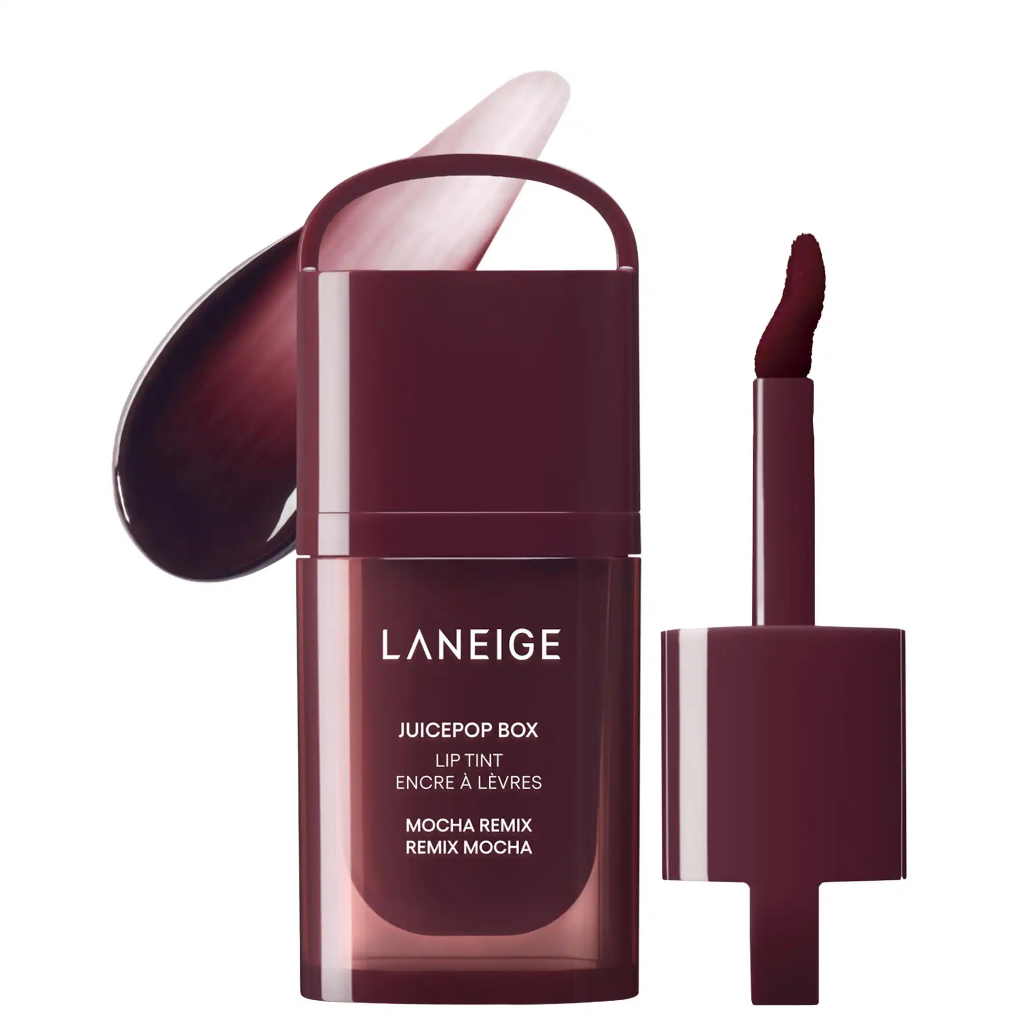 LANEIGE JuicePop Box Hydrating & Lightweight Oil Lip Tint Mocha Remix 0.15 oz/4.5 g | Sephora (US)