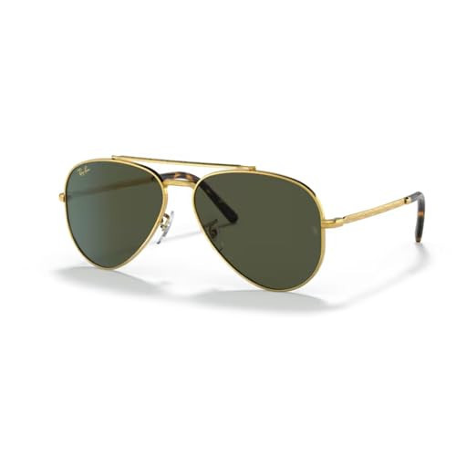 Ray-Ban RB3625 919631 62MM Legend Gold/Green Pilot Sunglasses for Men for Women +BUNDLE with ACCESSORY EYEWEAR KIT | Amazon (US)