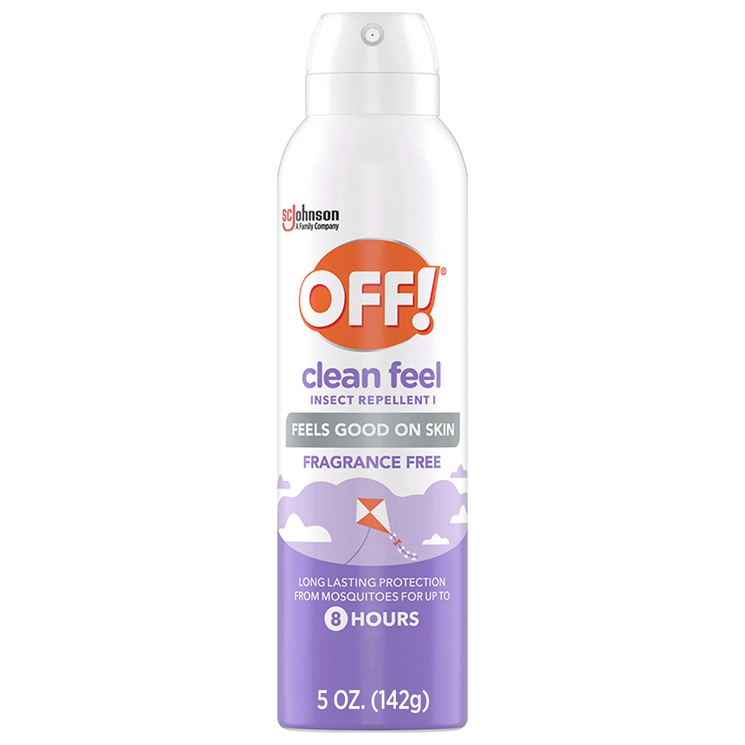 OFF! Clean Feel Insect Repellent Aerosol with 20% Picaridin, Bug Spray with Long Lasting Protecti... | Amazon (US)