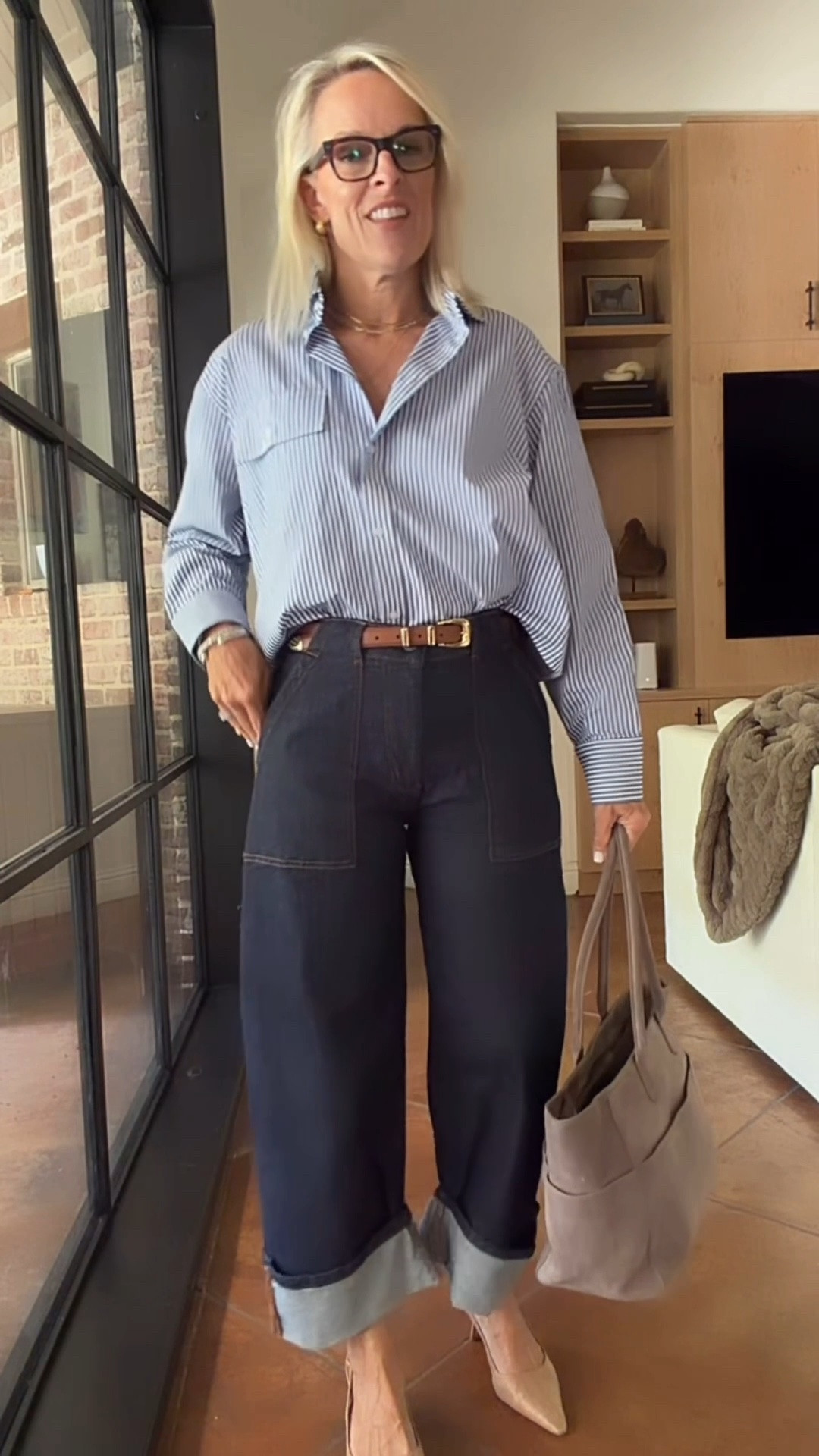 Dark denim is in this fall

Denim - size down one size
Top - small

@Anthropologie @jcrew

#LTKgrwm #LTKdayinmylife #LTKOver40