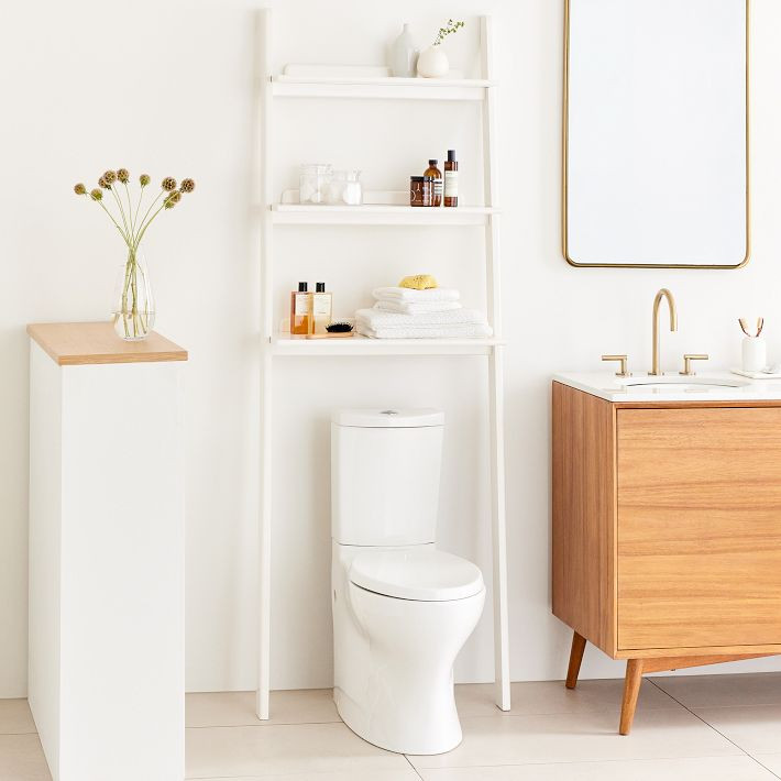 Modern Leaning Over-The-Toilet Cubby | West Elm (US)
