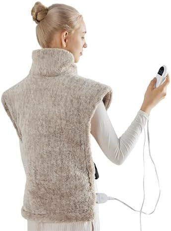 Bedsure Heating Pad for Neck and Shoulders and Back - Birthday Gifts for Women Men Mom Mens, FSA ... | Amazon (US)