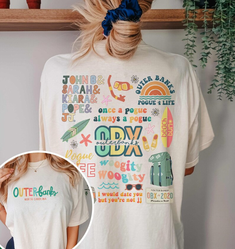 Outer Banks 3 Sweatshirt | Vintage Pogue For Life Hoodie | OBX3 Poguelandia Shirt | Paradise on E... | Etsy (US)