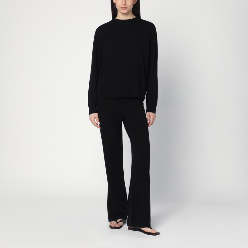 Black cashmere suit | The Double F