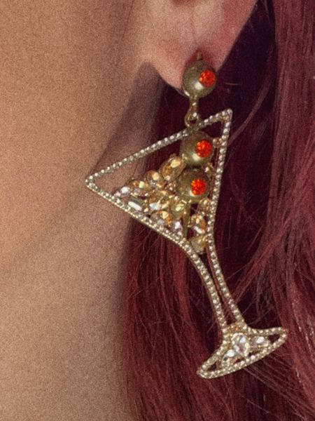 Martini cocktail earrings 🍸

#LTKSeasonal #LTKFind